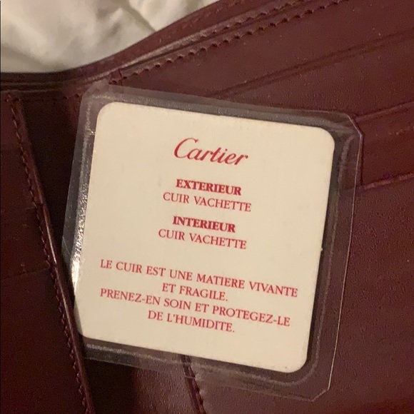 SOLD*AUTHENTIC CARTIER WALLET** - Picture 5 of 5